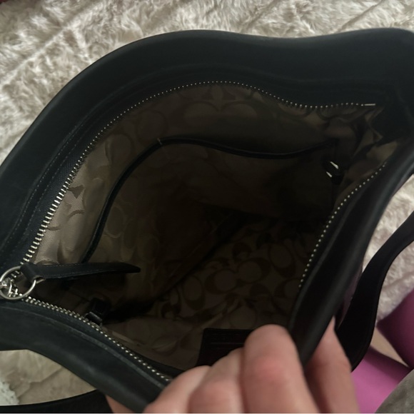 Vintage Black Coach legacy soho Bucket bag - Picture 5 of 8